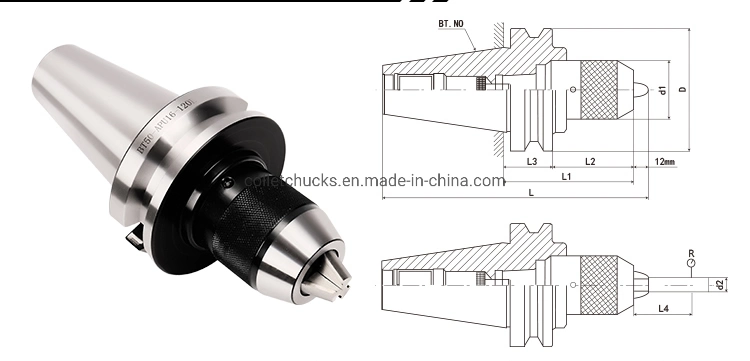 Factory Wholesale High Quality Bt Auto Clamping Bt Apu Drill Chuck Tool Holders for CNC Machine